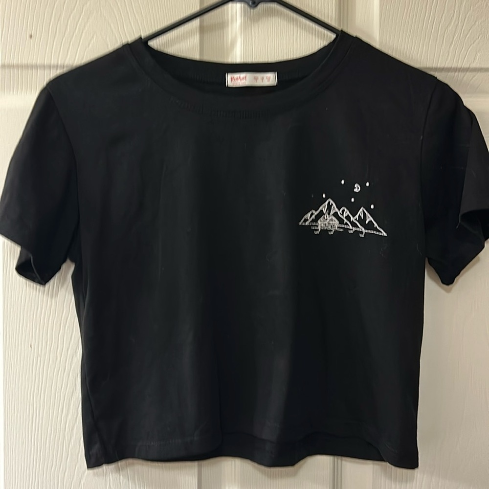 ROMWE Crop Tshirt